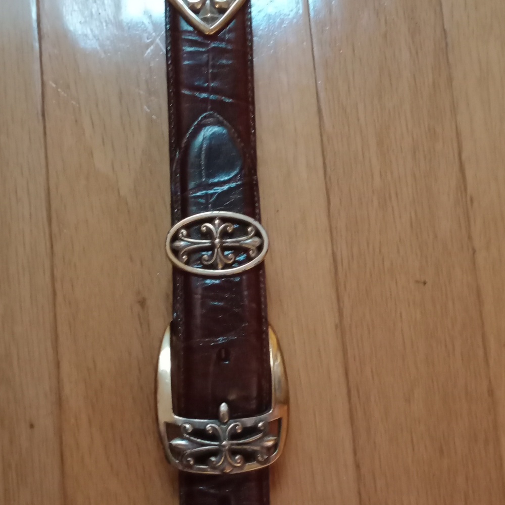 Brighton leather belt med.
